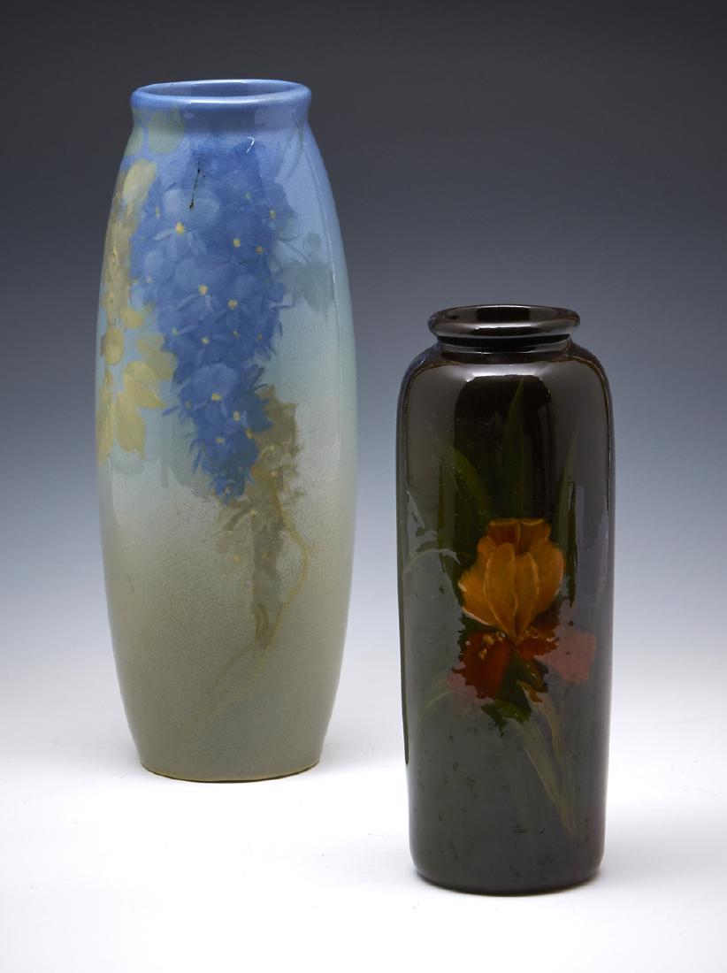 Grouping of two vases, one Louwelsa Weller (1 of 3)