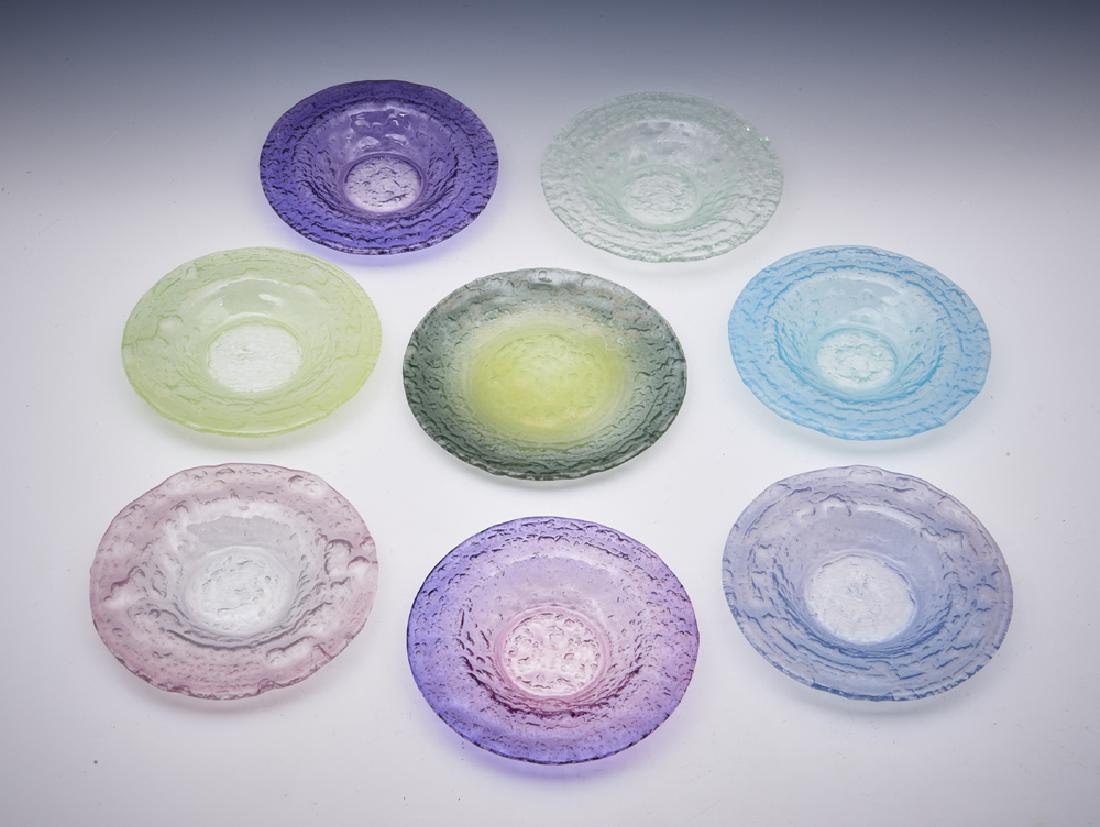 Glen Lukens (1887-1967) 7 Bowls and 1 Saucer (1 of 1)