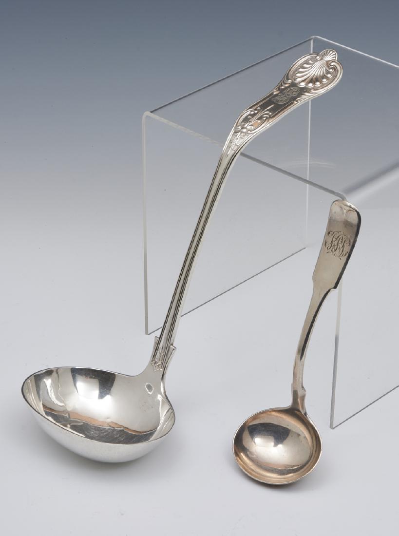 Grouping of two Tiffany & Co sterling silver ladles (1 of 2)