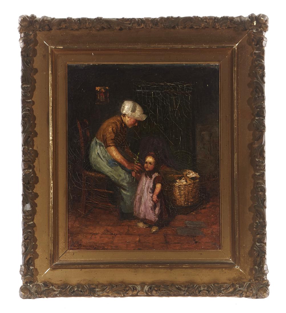 Jacobus Sterre de Jong (1866-1920), o/c (1 of 4)