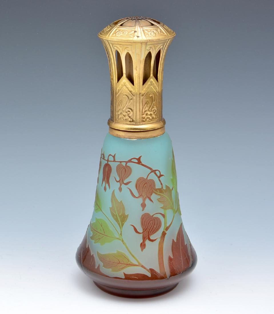 D'Argental multi color cameo glass lamp (1 of 7)