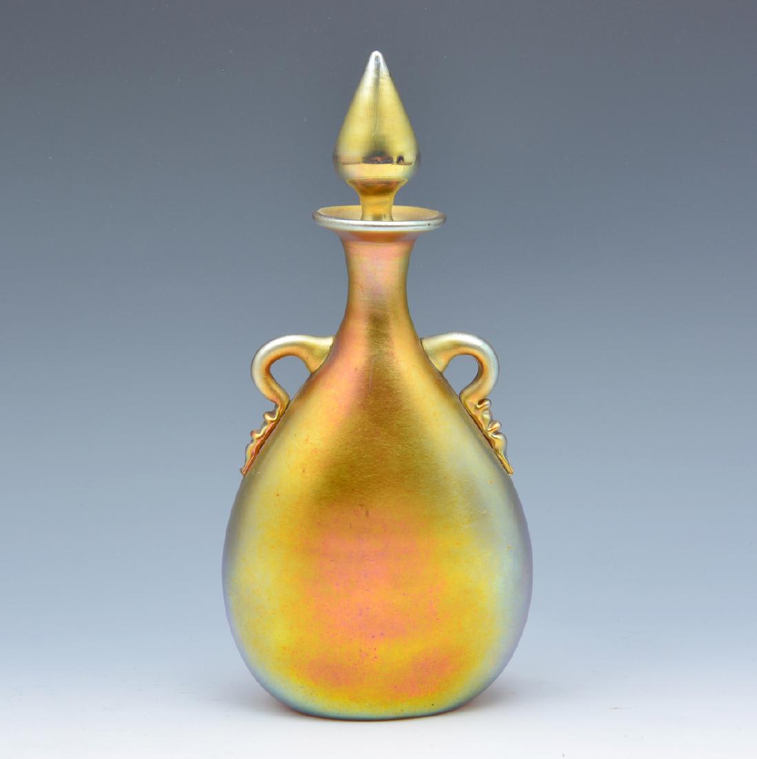 Steuben aurene perfume bottle (1 of 5)