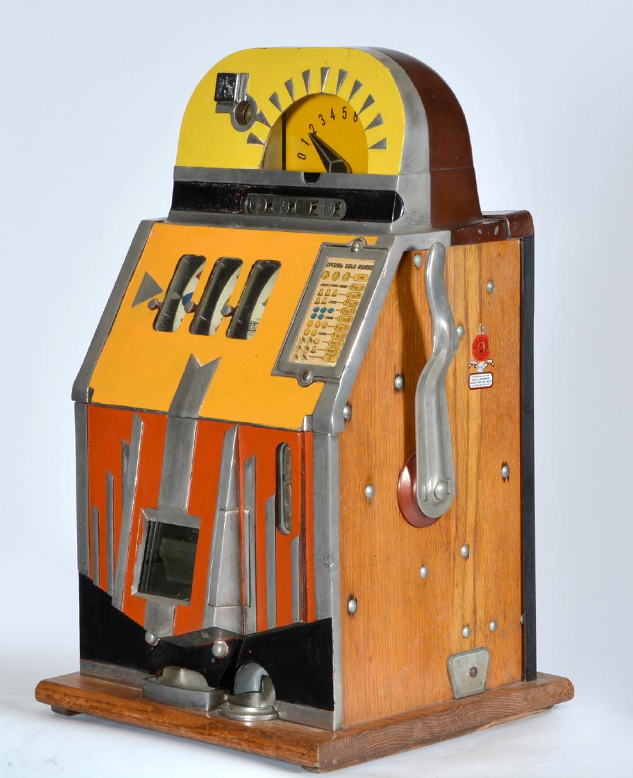 Rare Antique 25 Cent Mills Futurity Slot Machine