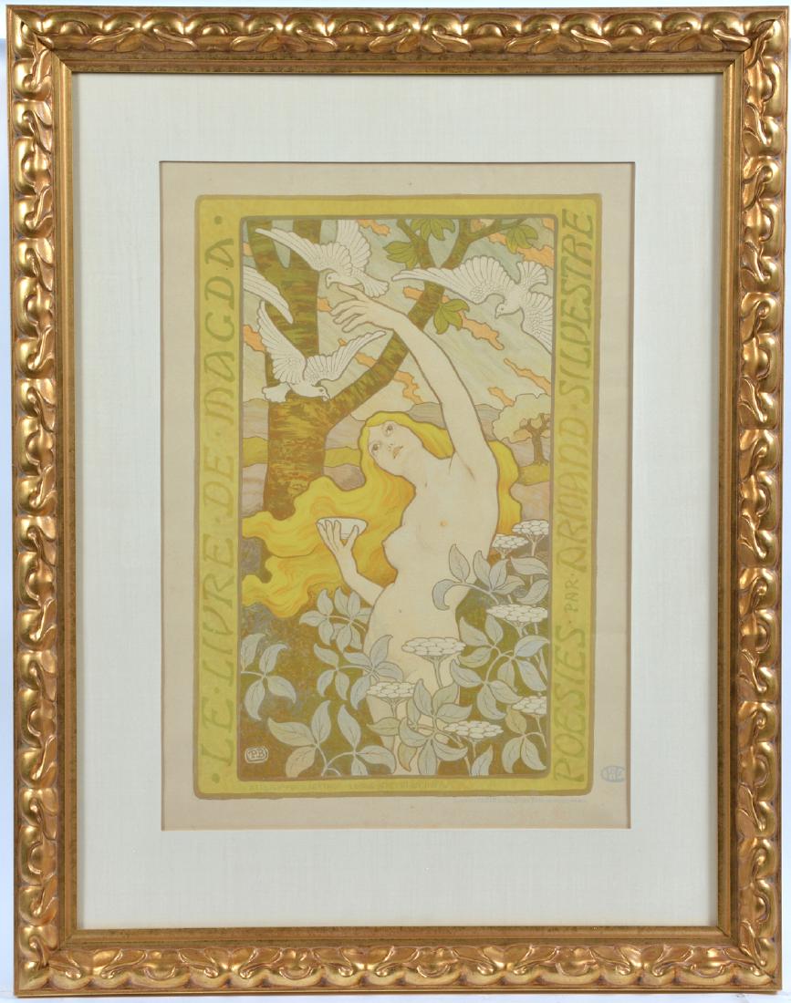 Paul Berthon, Le Livre de Magda, 1898 Art Nouveau (1 of 5)