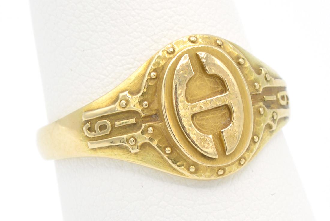 14k Yellow gold  1919 "Harvard" class ring (1 of 4)