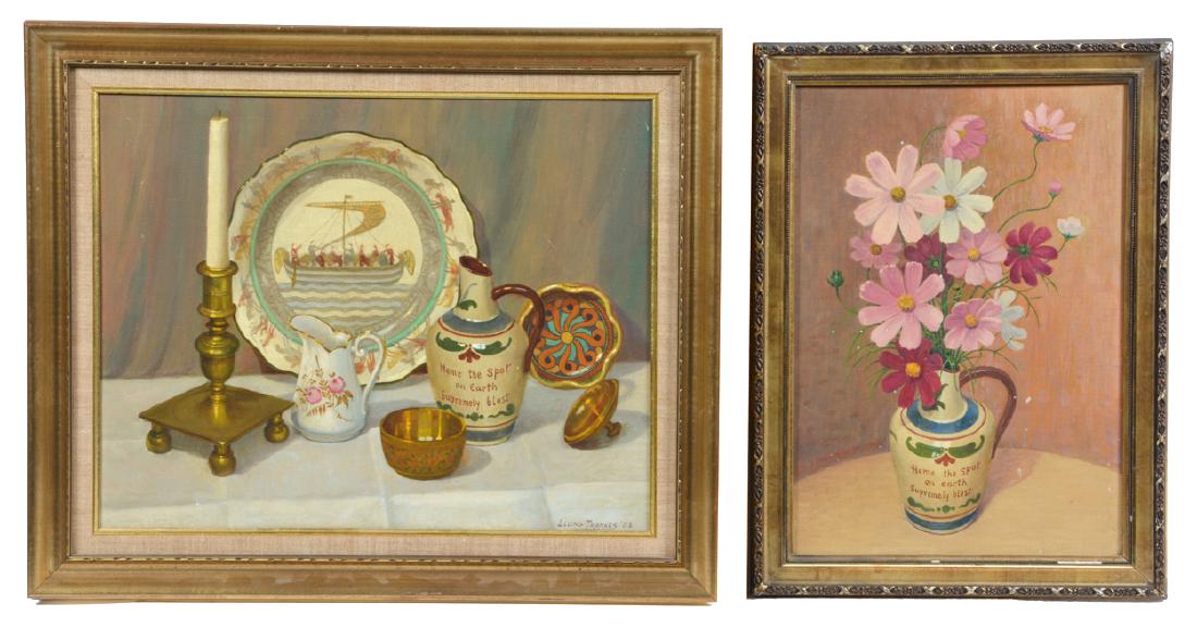 Elling Tronnes (1870-1965), Two Still Lifes (1 of 5)