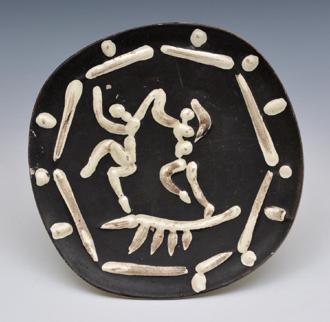 Pablo Picasso Madoura pottery plate, The Dancers, 1956 (1 of 6)