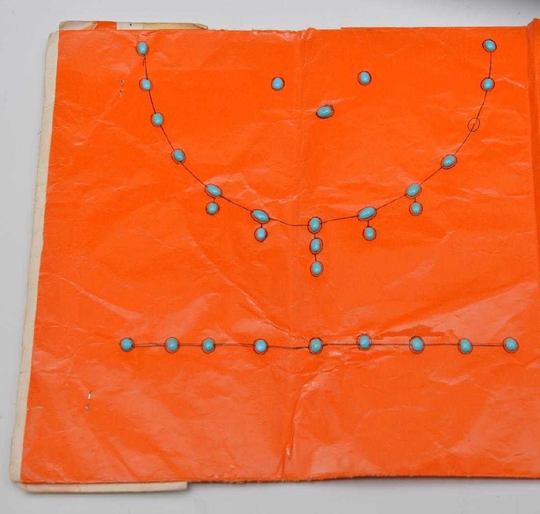 Persian turquoise stones for necklace, bracelet, (1 of 5)