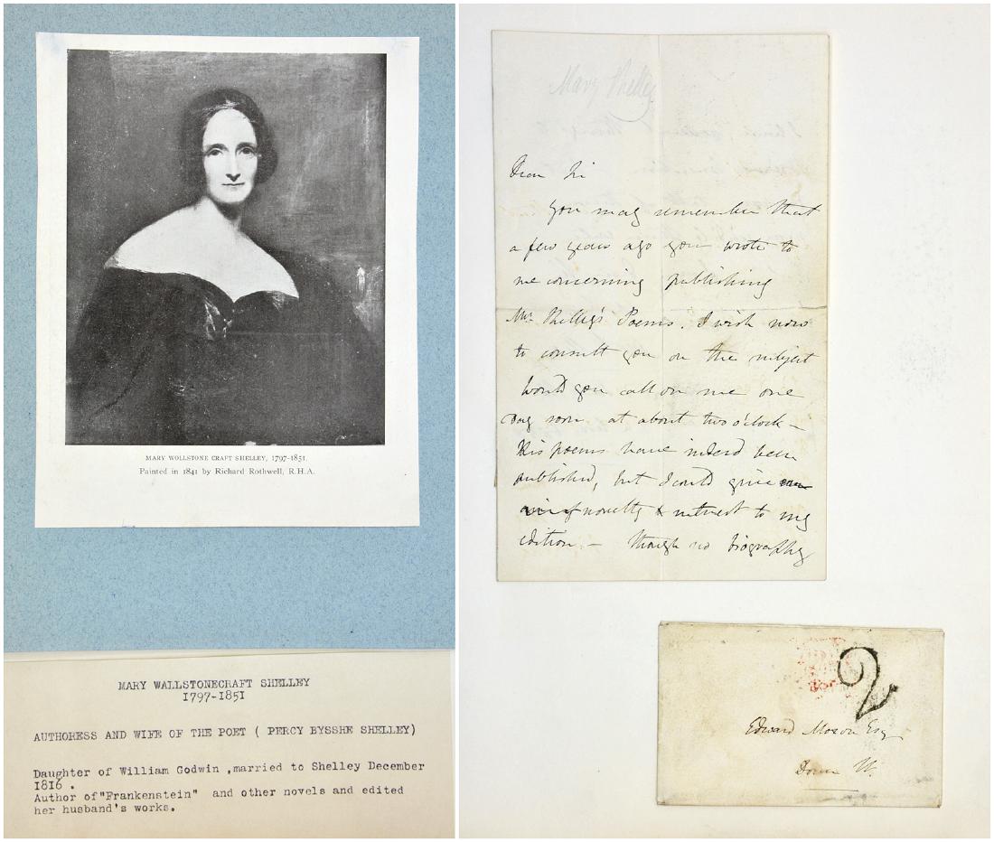 Mary Wollstonecraft Shelley Handwritten letter (1 of 7)