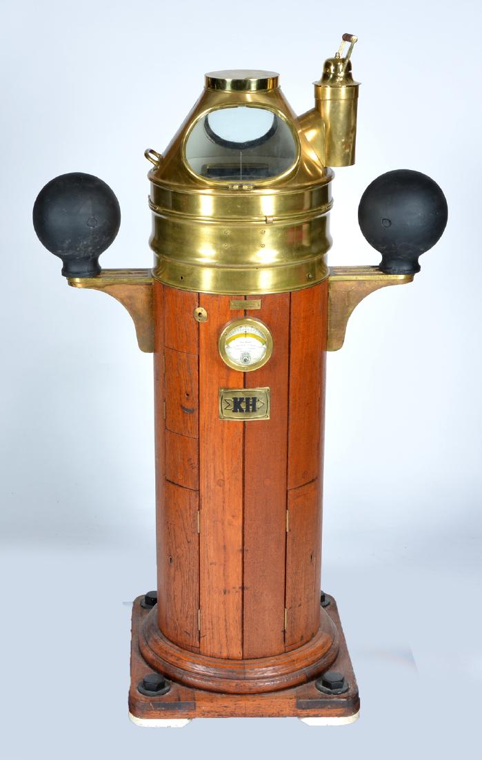 Kelvin & Hughes Binnacle, 56" tall. (1 of 4)