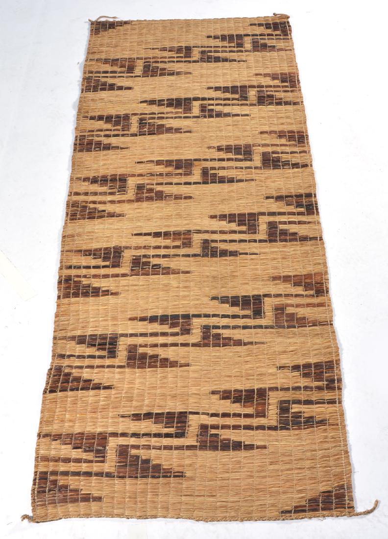 African Tutsi Tribal Woven Grass Mat Rwanda Or Burundi Feb 02
