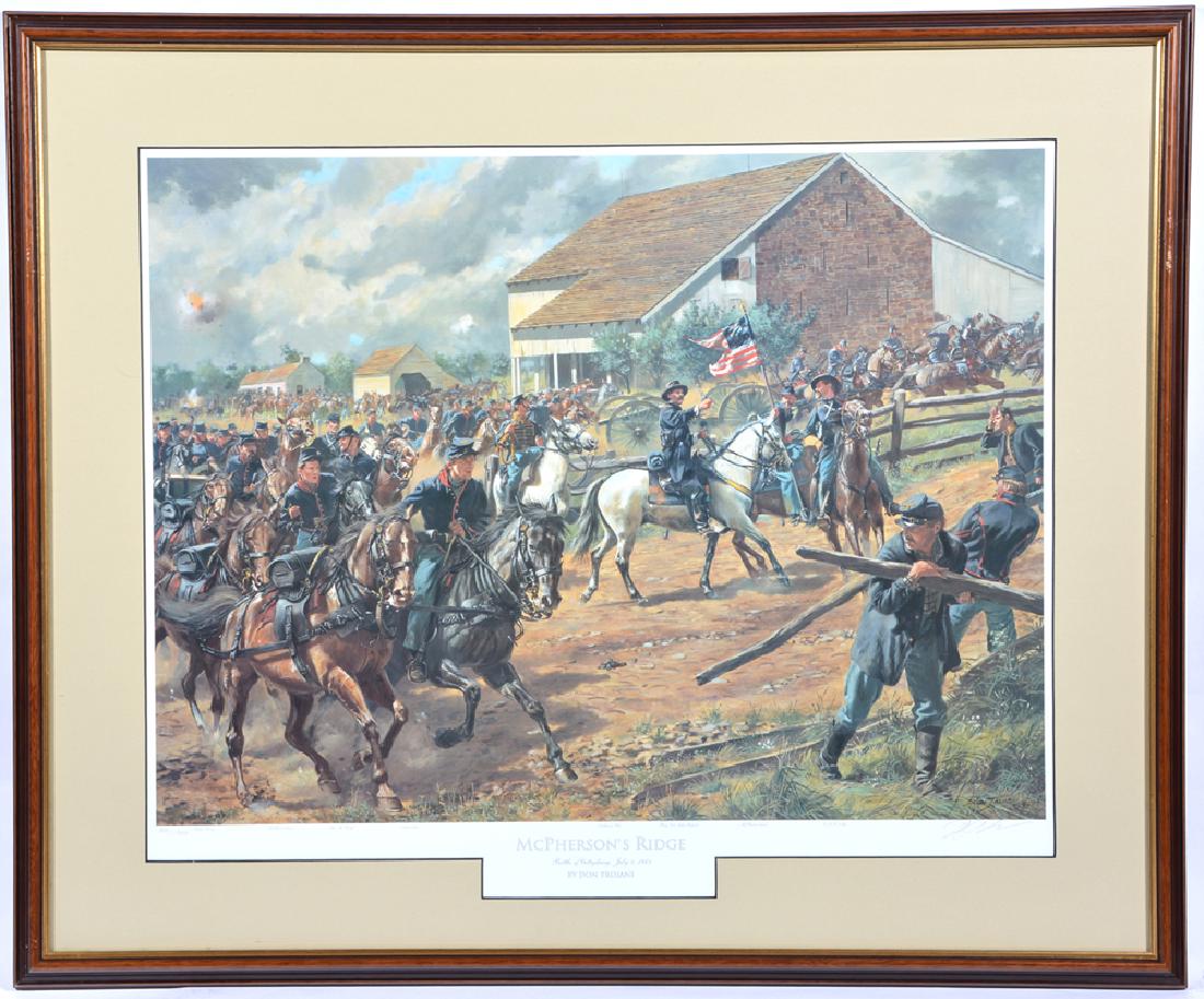 Don Troiani, MCPHERSON'S RIDGE PRINT, 810/1300 (1 of 5)