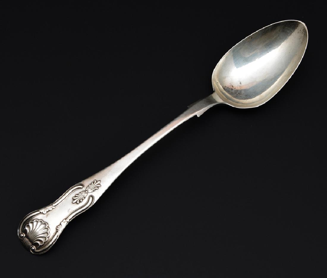 English Sterling Stuffing Spoon 11 1/2". 3.73 ozt. (1 of 2)