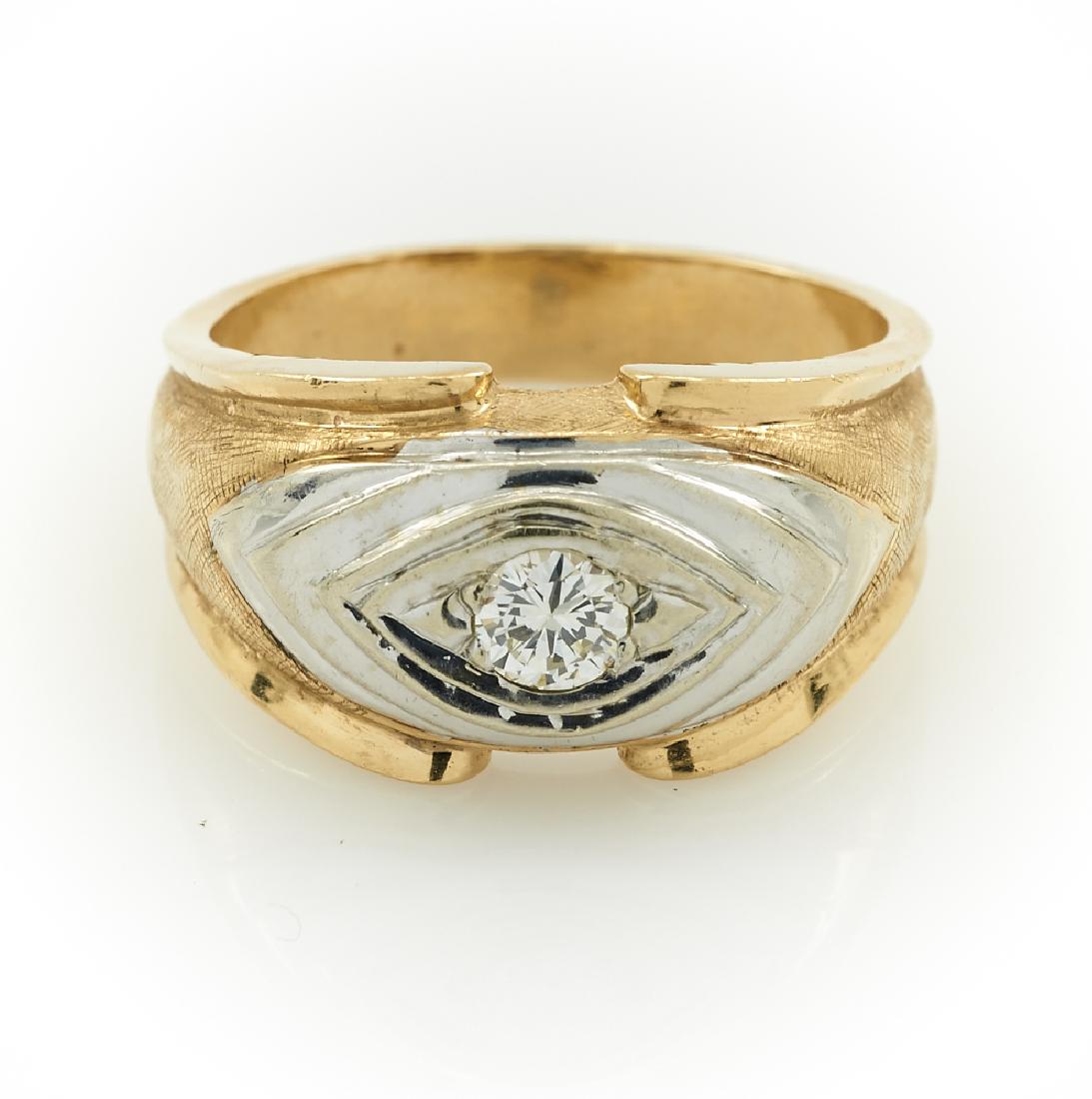 14k gold & diamond ring (1 of 1)