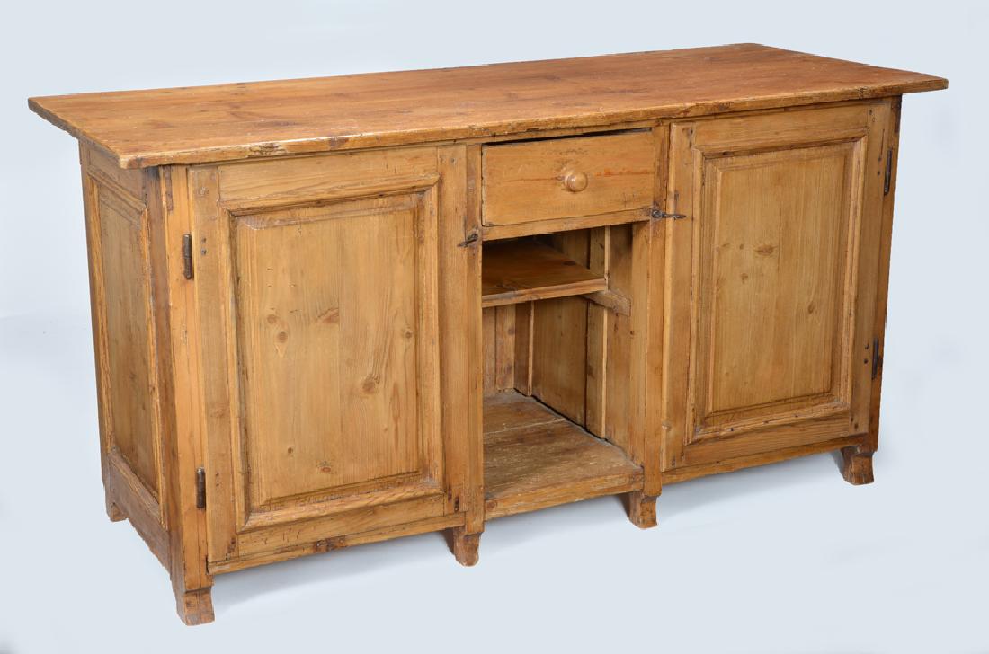 English Pine Cupboard, 19th c or earlier (1 of 4)
