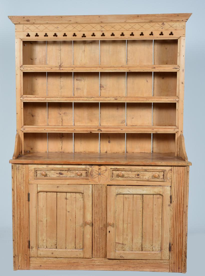 Continental Pine Cupboard, 19th c. (1 of 5)