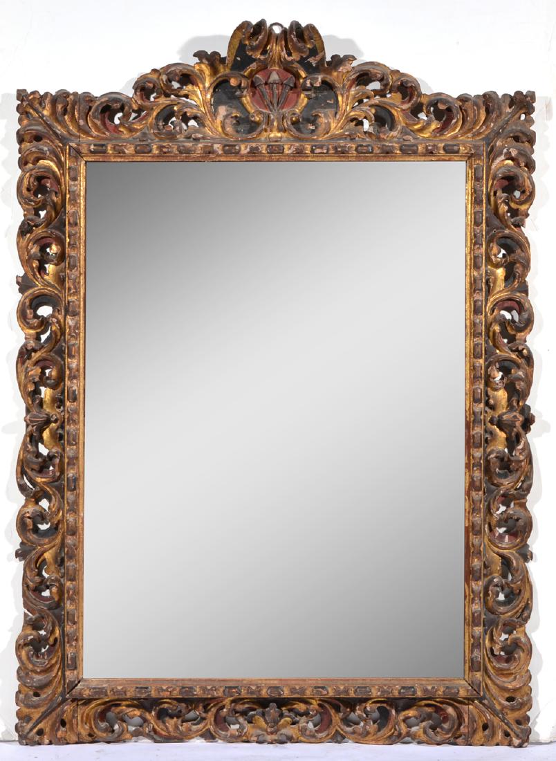 18th c. Italian Rococo Framed Mirror (1 of 6)