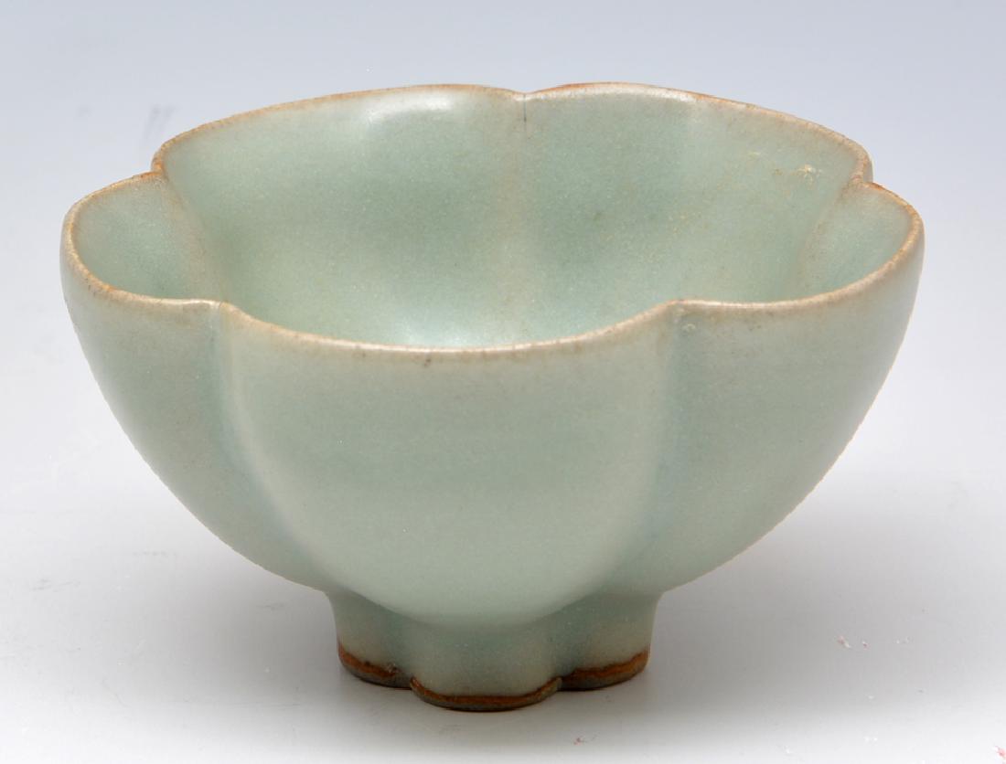 Rare Lungchuan Kuan-Type 'Plum Flower' Tea Cup (1 of 4)