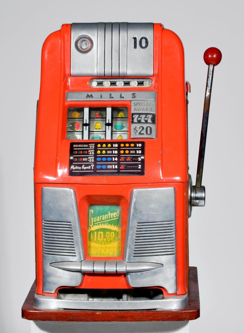 10 cent Mills Hightop "Special Award 777" Slot Machine Jun 01, 2019