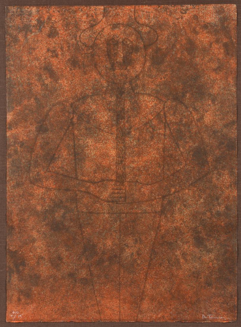 Rufino Tamayo, Hombre, Mixograph, H.C. 5/15 (1 of 4)