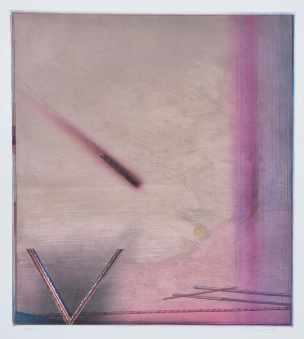 Nathan Oliviera, Ryan II, 1980, Color print (1 of 4)