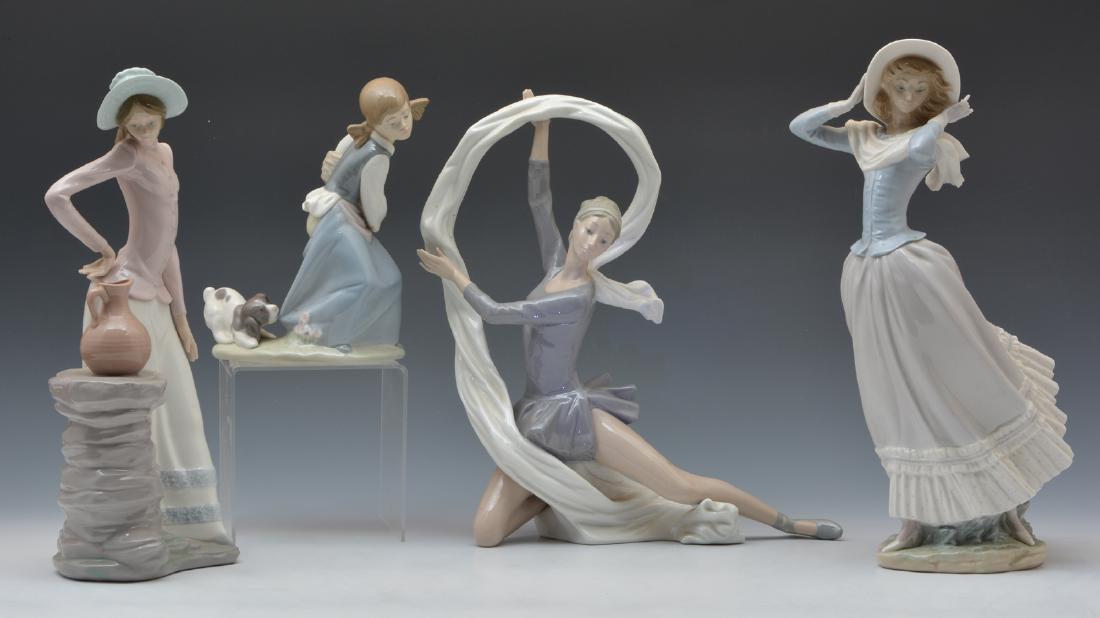 Lot of 4 Lladro Figurines (1 of 1)