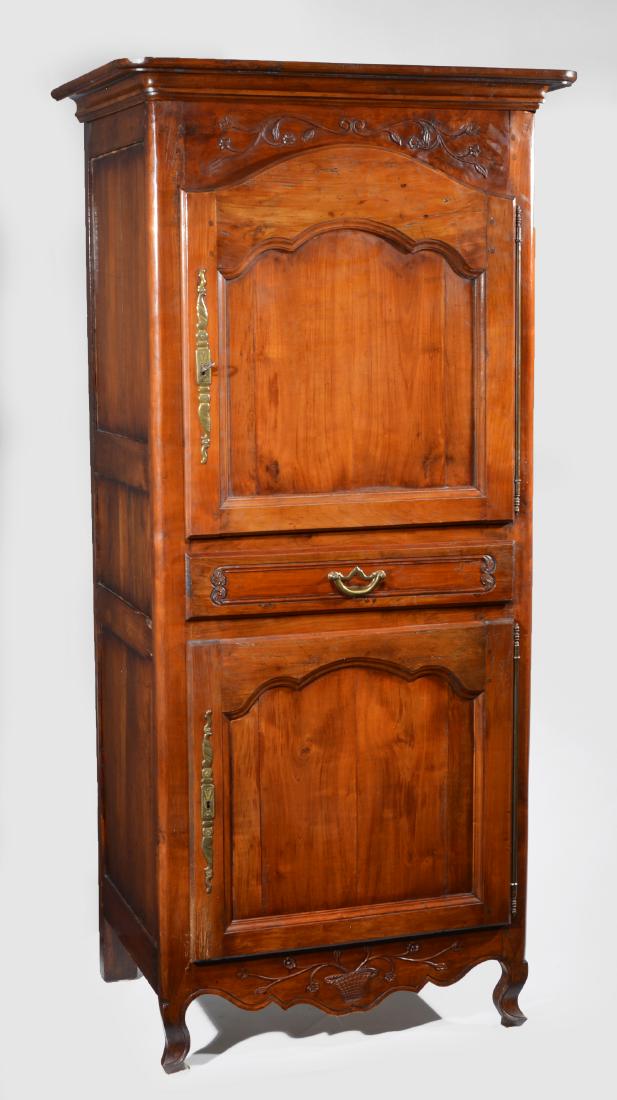 French Provencal Fruitwood Cabinet, 18th/early 19th c. (1 of 6)