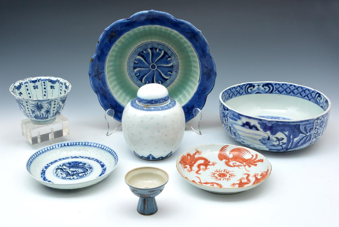 Grouping of Chinese porcelain (1 of 10)