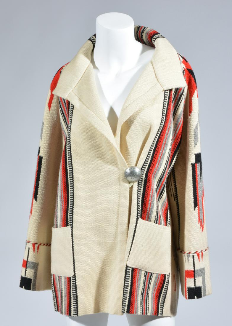 Vintage Chimayo Blanket Jacket by Ganscraft. (1 of 4)