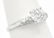 Platinum 1.05ct diamond ring