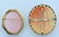 Lot: 14k Yellow gold shell cameo brooch/pendant lot (2) - 2