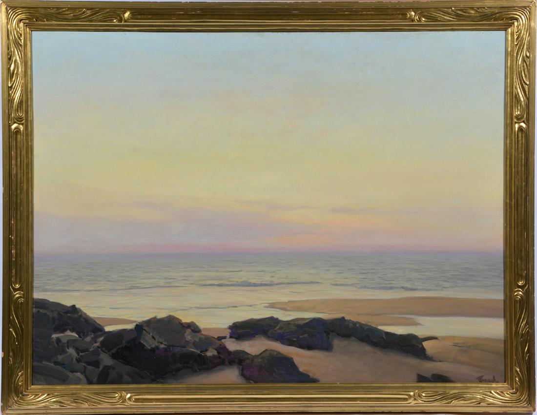 Frederick Judd Waugh (Am 1861-1940), "On the Gloaming" (1 of 4)