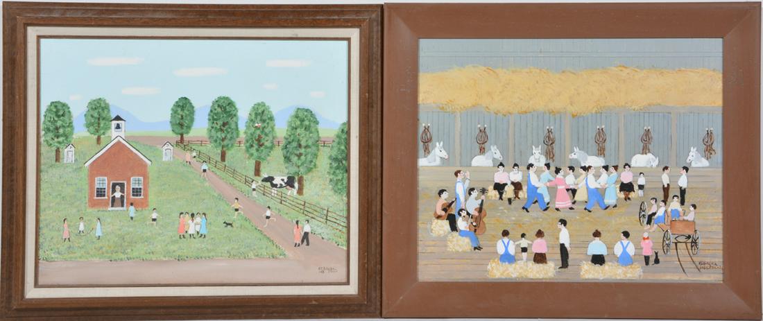 Harold Everette Bayer, (Am 1900-1996) Primitive (1 of 5)