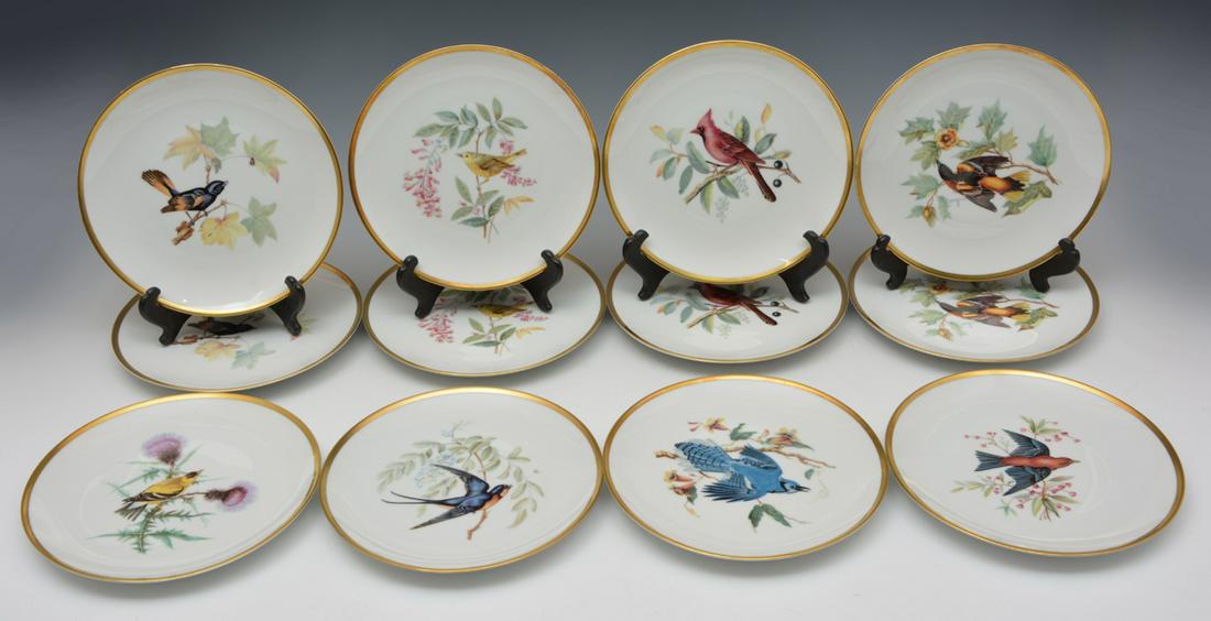12 Hutschenreuther Handpainted Bird Plates (1 of 2)