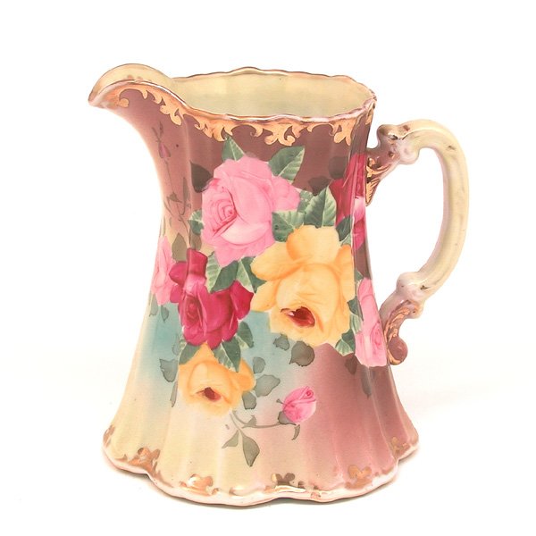 Victorian Style Porcelain Pitcher