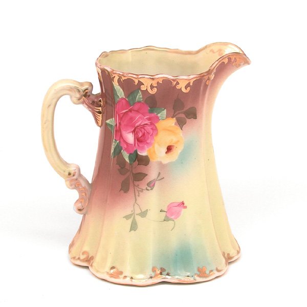 Victorian Style Porcelain Pitcher - 2