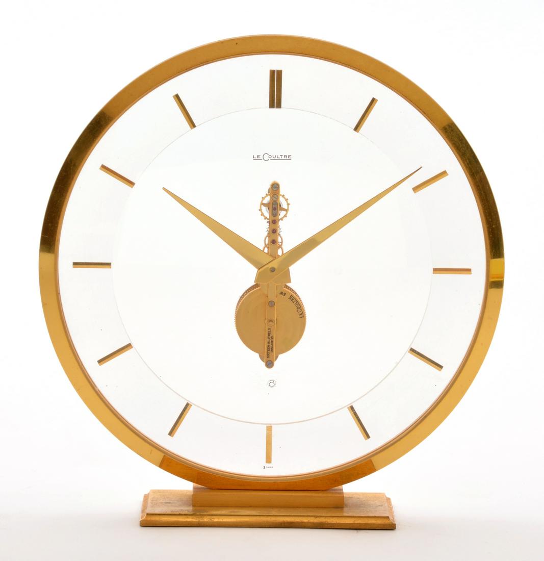 Rare Jaeger LeCoultre 474 Mid Century 1950's/60's Clock (1 of 3)