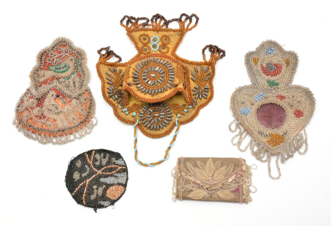 Woodland Indians raised beadwork (1 of 4)