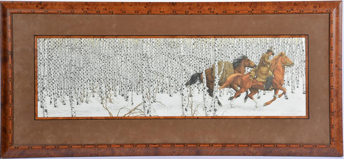 Bev Doolittle, Sacred Ground Edition Print. Hand Signed (1 of 3)