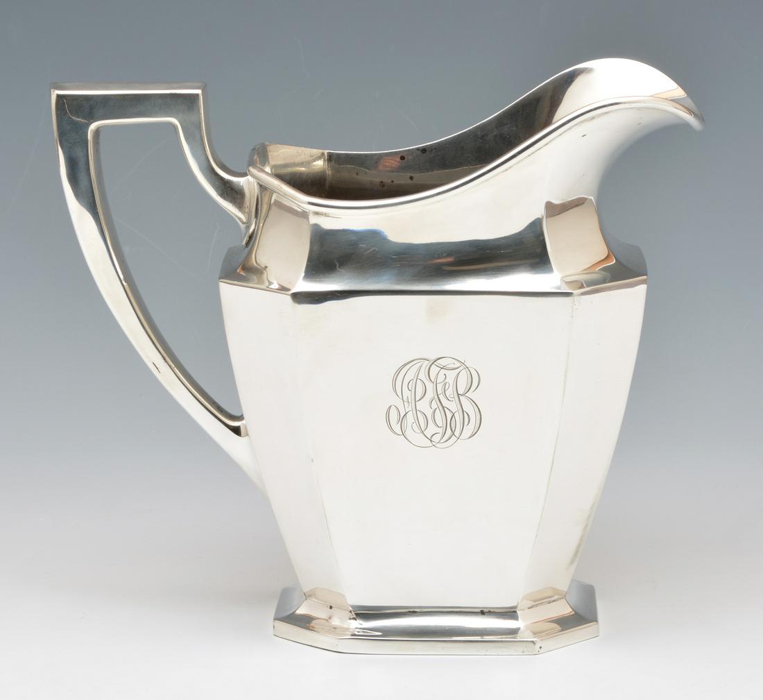 Large Sterling Silver Water Pitcher. (1 of 3)