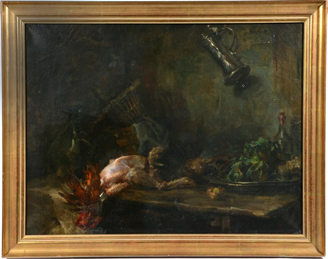 Hans Best (Germany, 1874-1942), Still life, oil/canvas (1 of 3)