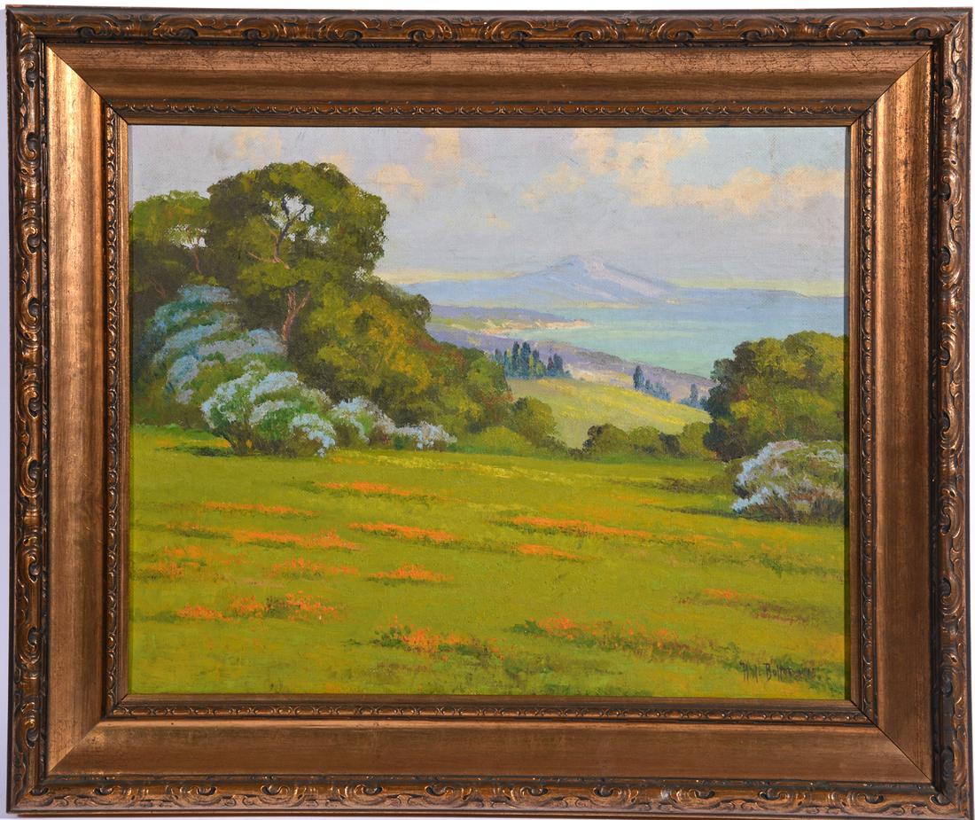 Hale Bolton, "Blooming Lilacs", Monterey, O/C (1 of 5)