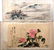 2 Chinese Scroll Paintings, landscape & flowers,