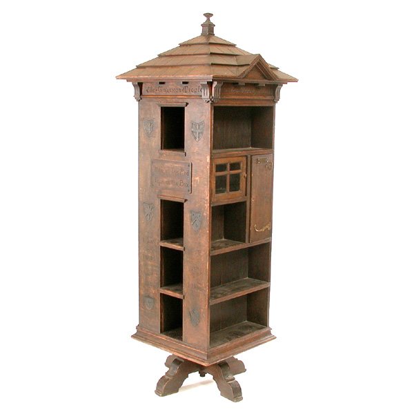 Tabard Inn Library Bookcase, Arts & Crafts
