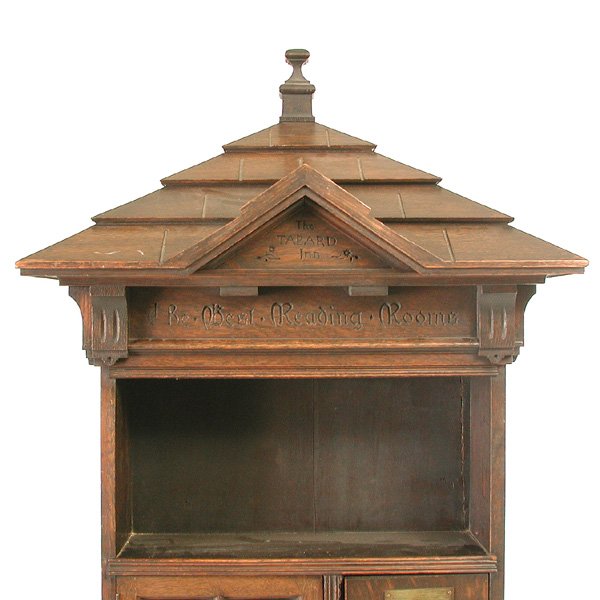 Tabard Inn Library Bookcase, Arts & Crafts - 3