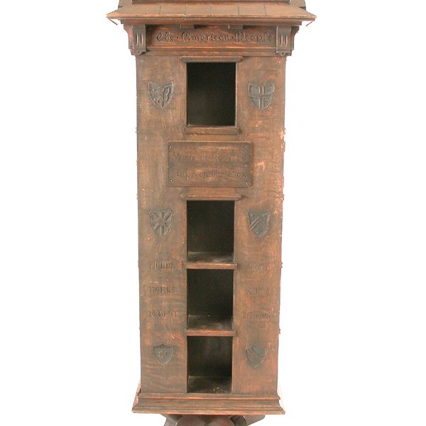 Tabard Inn Library Bookcase, Arts & Crafts - 6