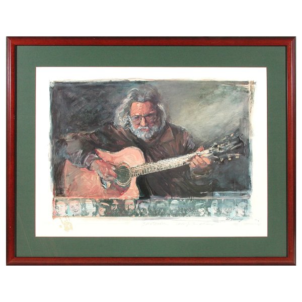 Joe DiVincenzo Print, Jerry Garcia