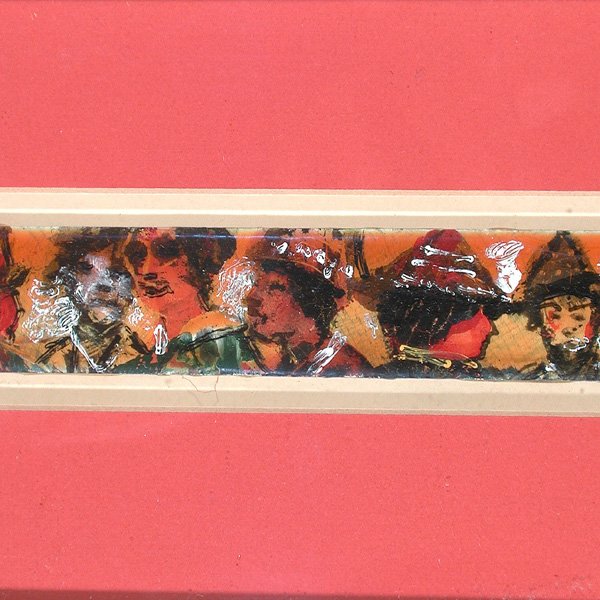 Cucaro Painting On Yardstick, Clown Portraits - 2