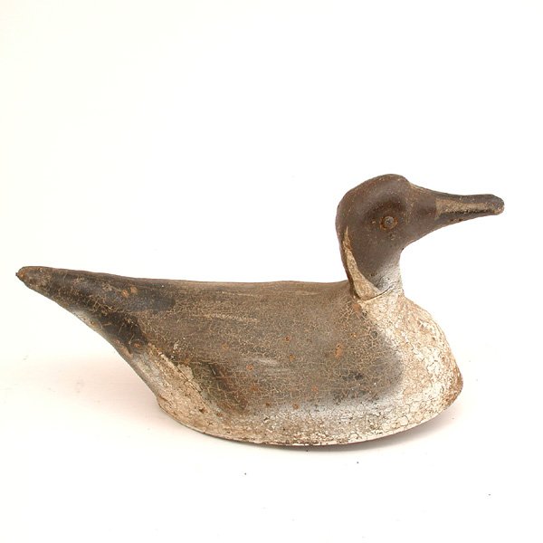 5 Carved & Painted Wood Duck Decoys - 4