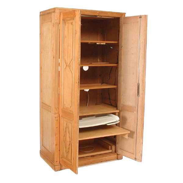 Continental Pine Armoire, Now Computer Fitted - 2